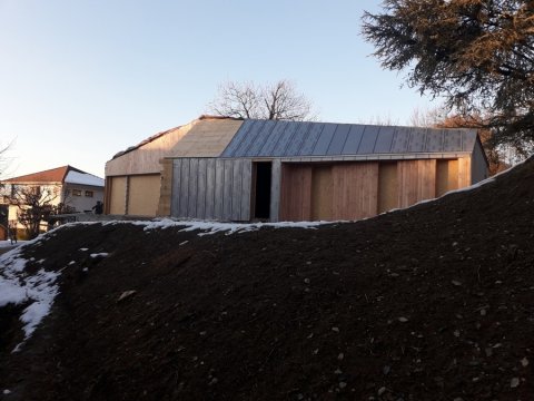 Construction d'une maison bois située à Voiron